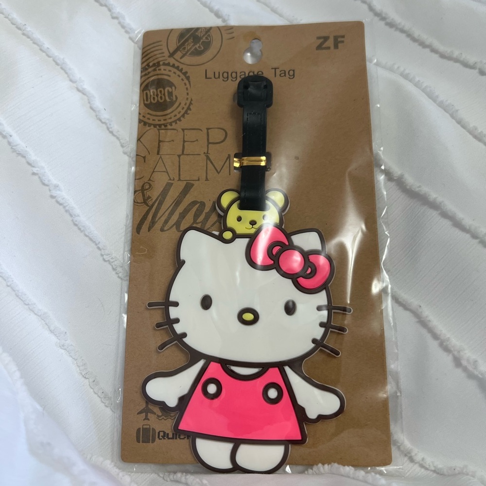 Hello Kitty luggage tag